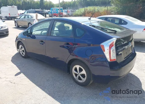 2013 Toyota Prius Two from USA, damaged, VIN JTDKN3DU6D0350750